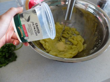 Stuffed potatoes and ham-10