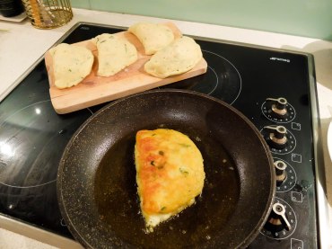 Stuffed potatoes and ham-21